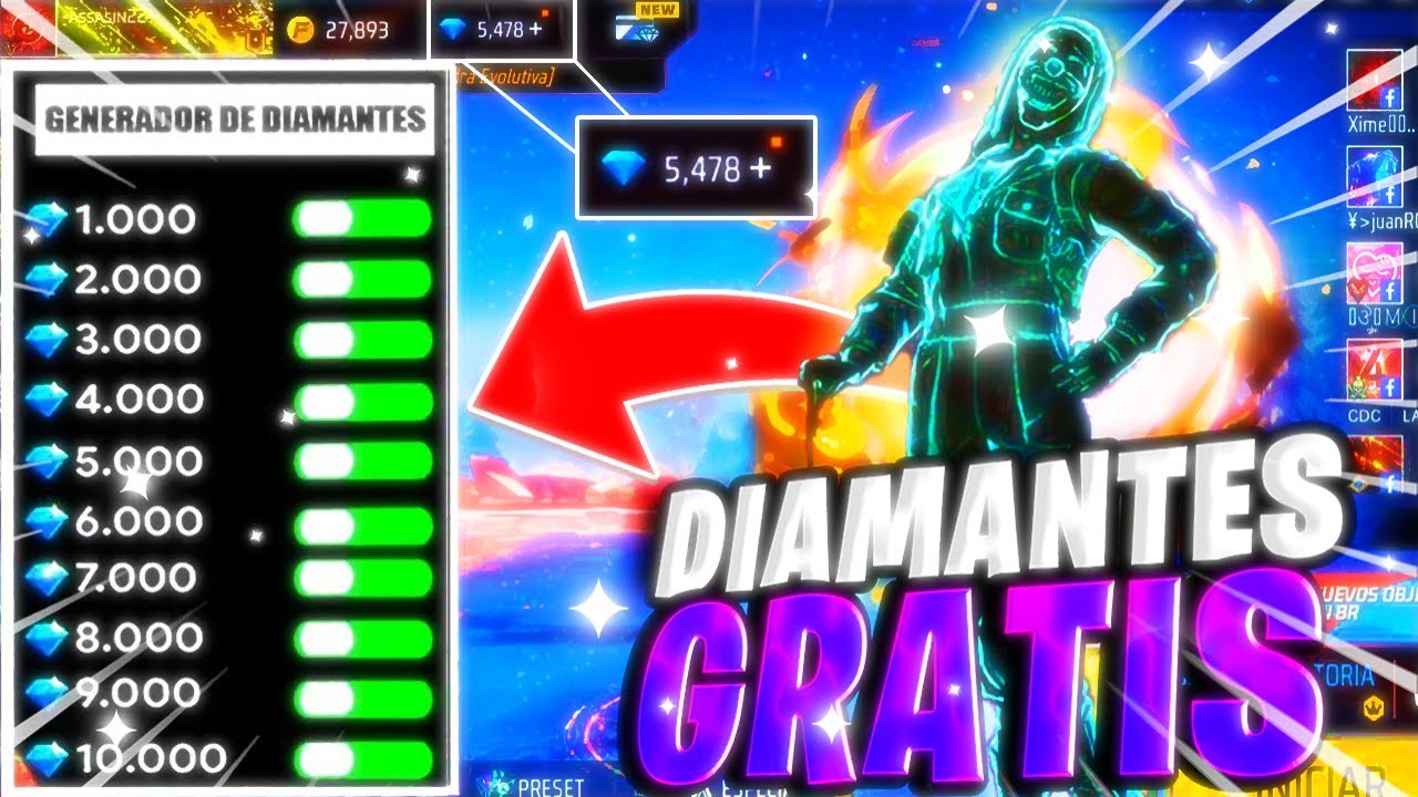 Cómo conseguir diamantes gratuitos en Free Fire